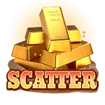 สัญลักษณ์ Scatter มาในรูปแบบทองคำแท่ง